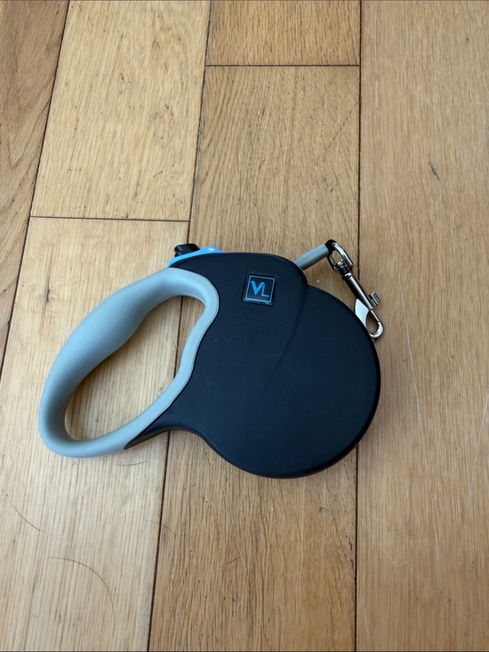 Vibrant Life Other - VL Retractable Dog Leash – Black and Gray